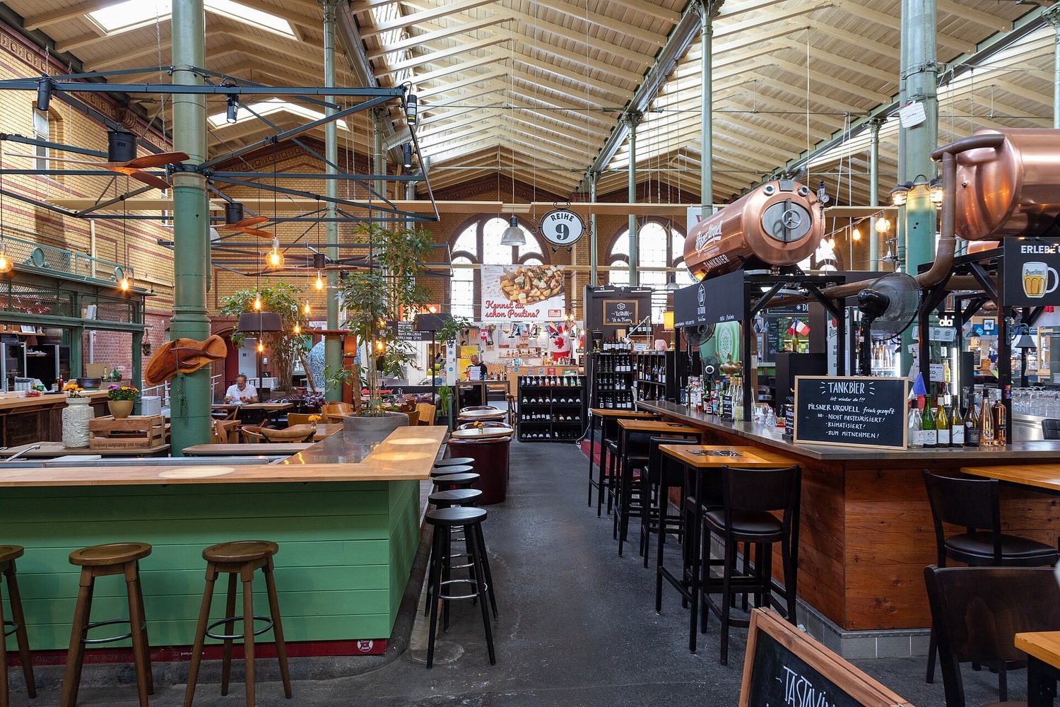 Interior of Arminiusmarkthalle