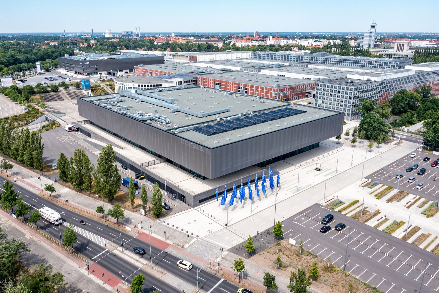 CityCube Berlin on the Messe Berlin exhibition grounds