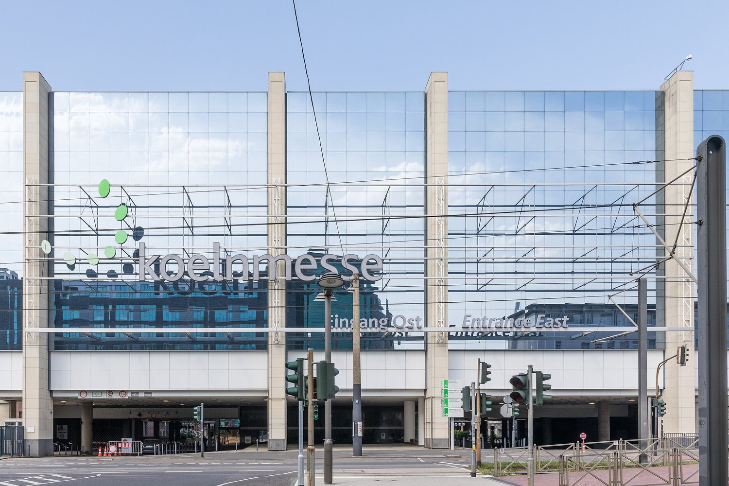 East entrance of Koelnmesse