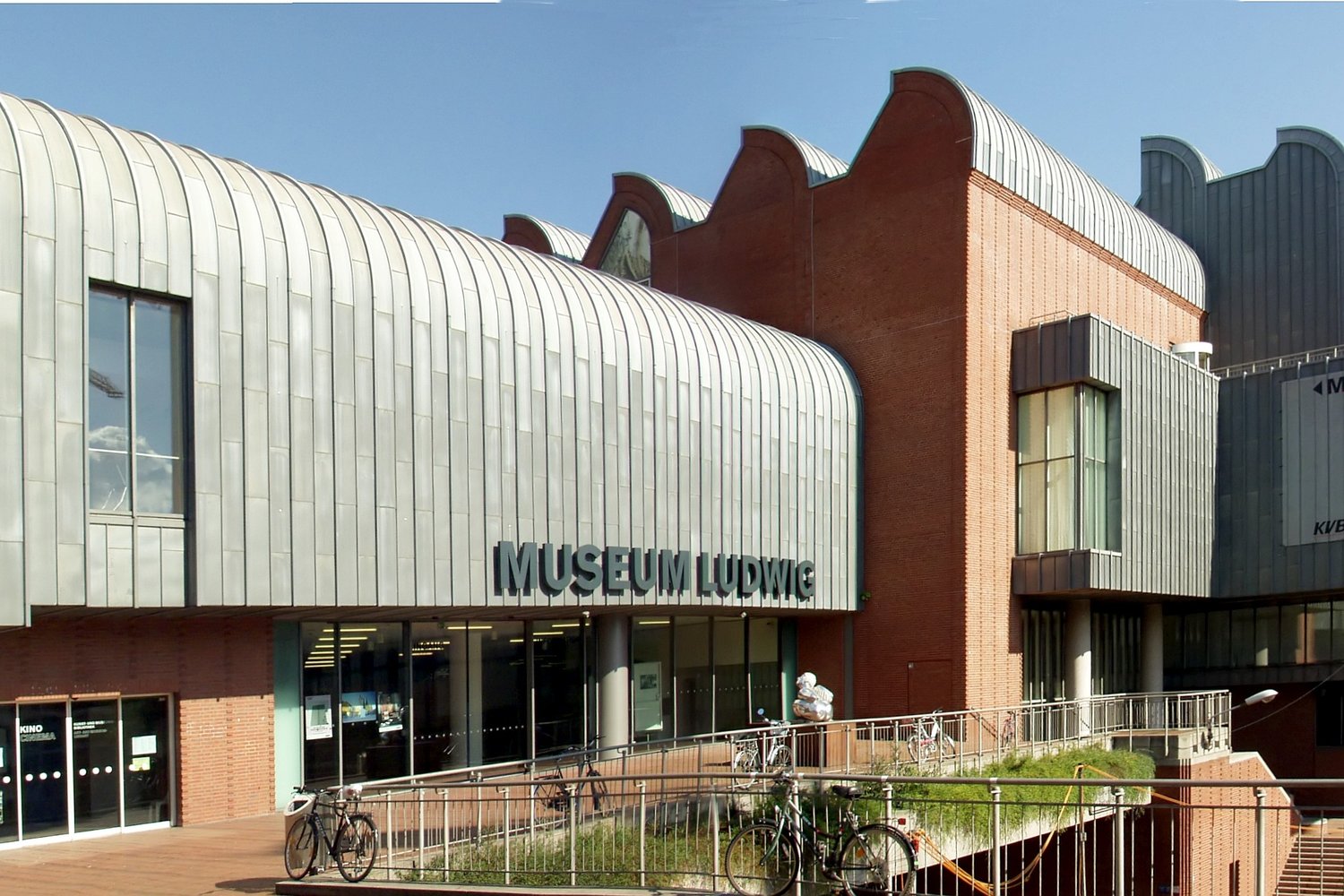 South facade of Museum Ludwig in Cologne