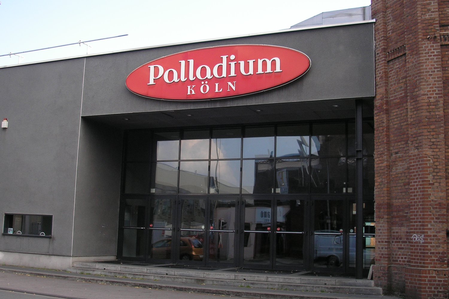 Entrance to Palladium Köln in Mülheim