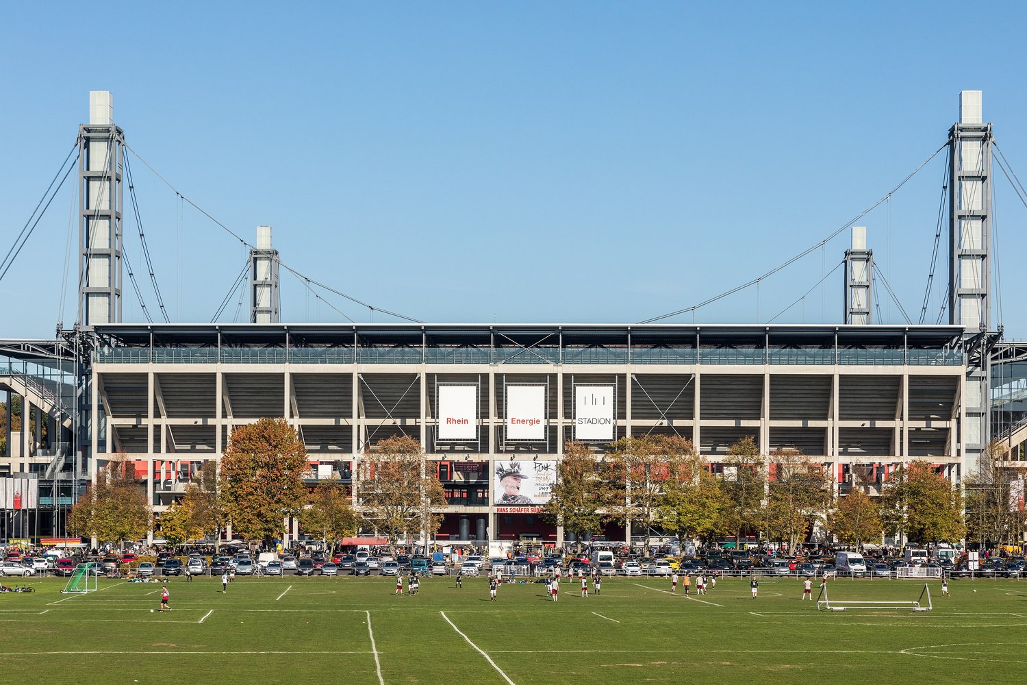 Interior of RheinEnergieSTADION