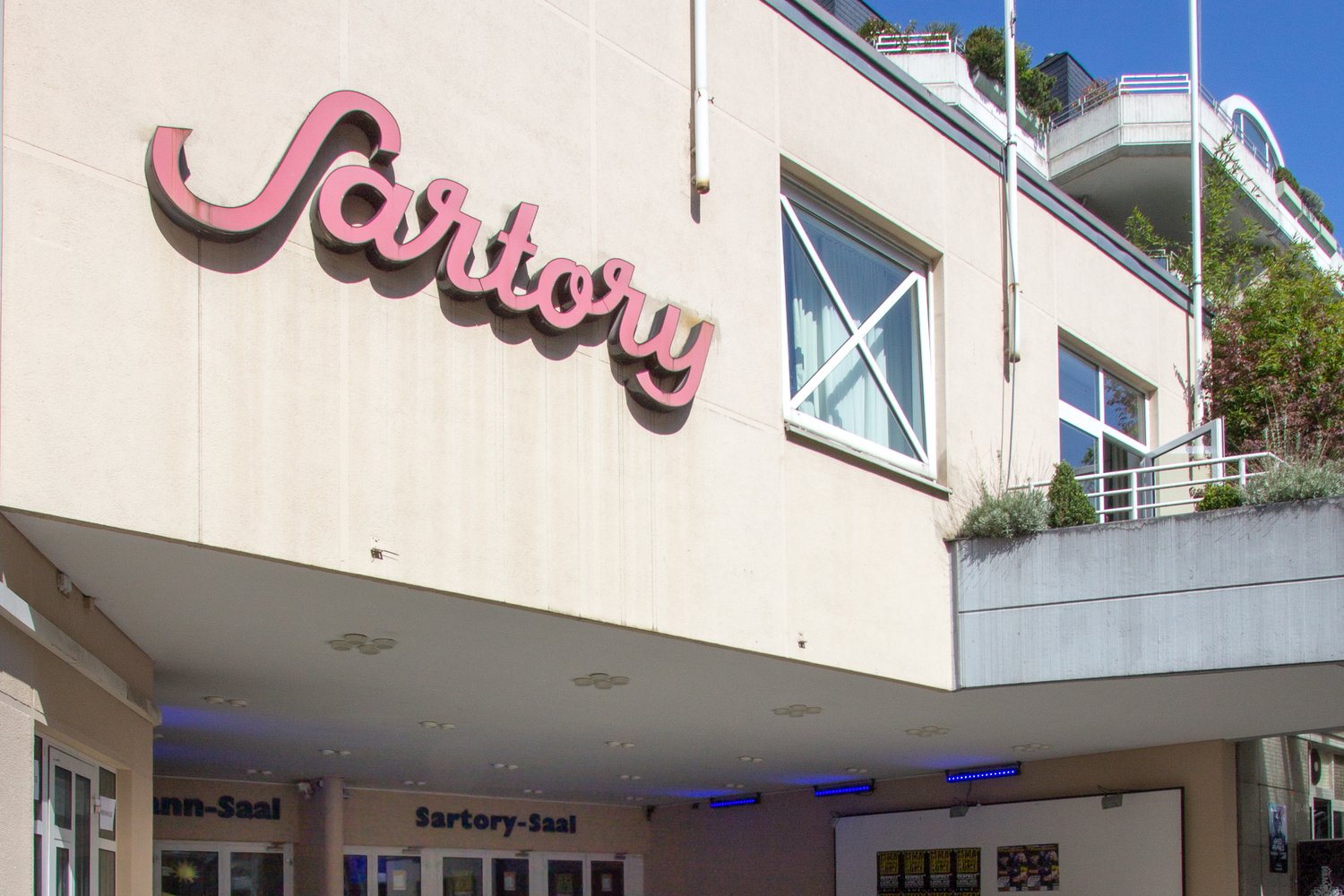 Entrance to Sartory-Säle in Cologne