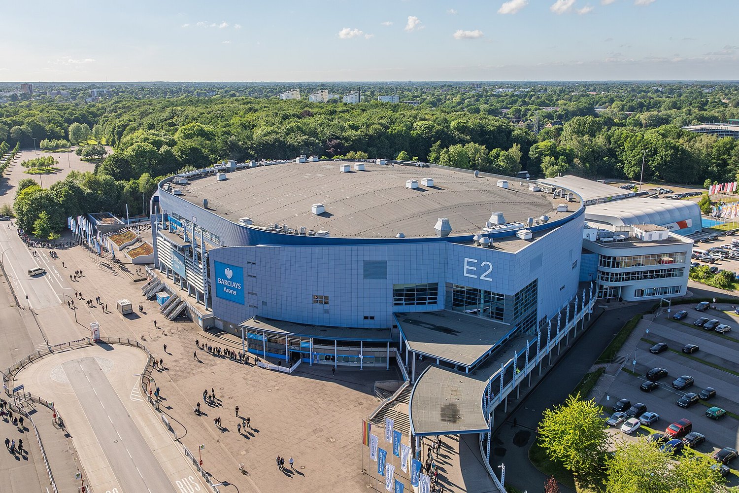 Barclays Arena in Hamburg's Volkspark