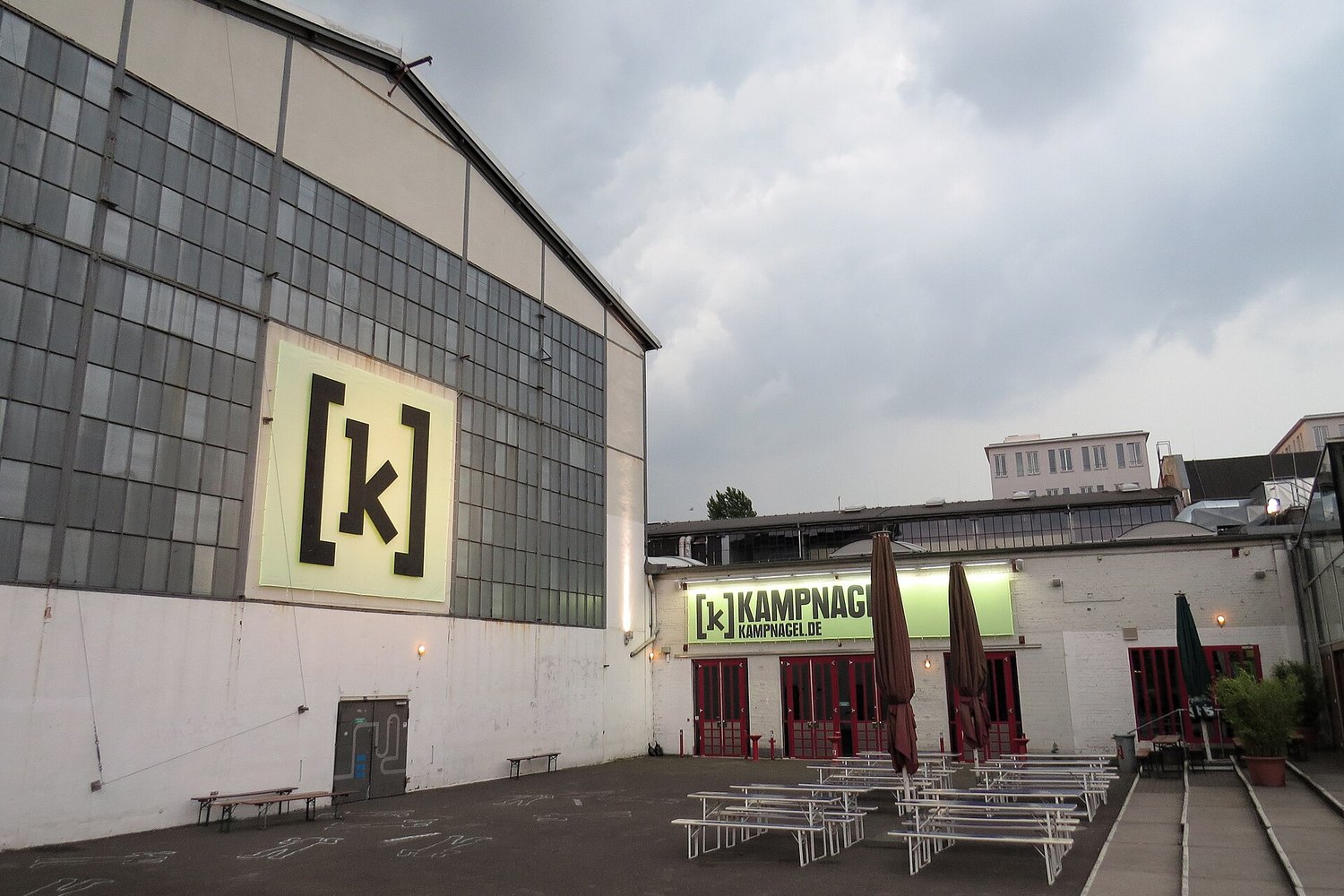 Industrial architecture at Hamburg's Kampnagel cultural center