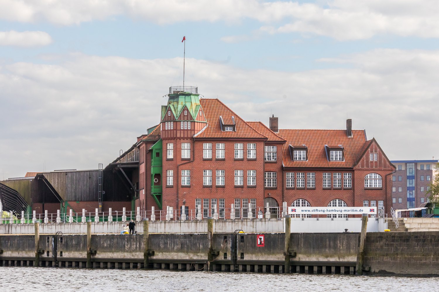 Historic Schuppen 52 warehouse in the Port of Hamburg