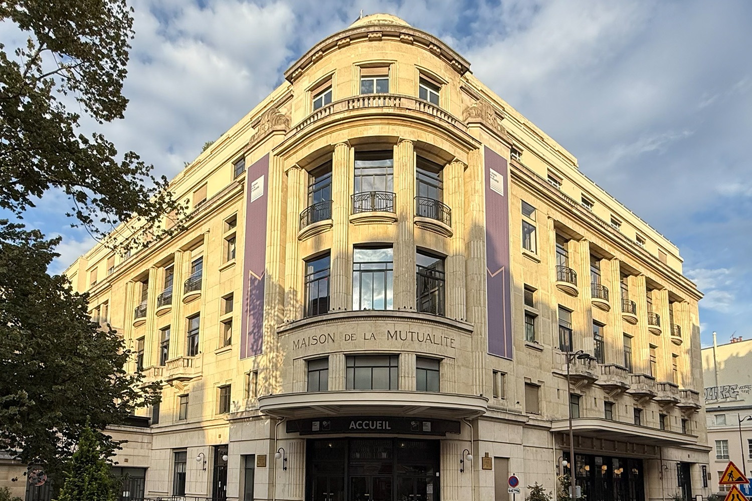 Maison de la Mutualité in Paris
