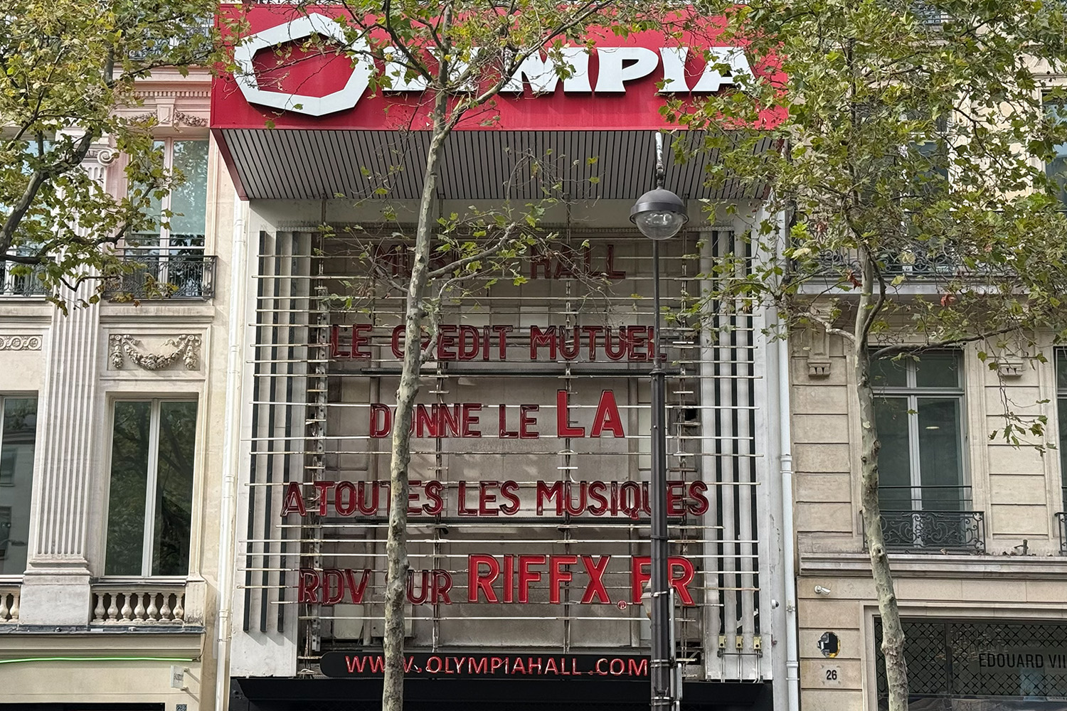 L’Olympia in Paris