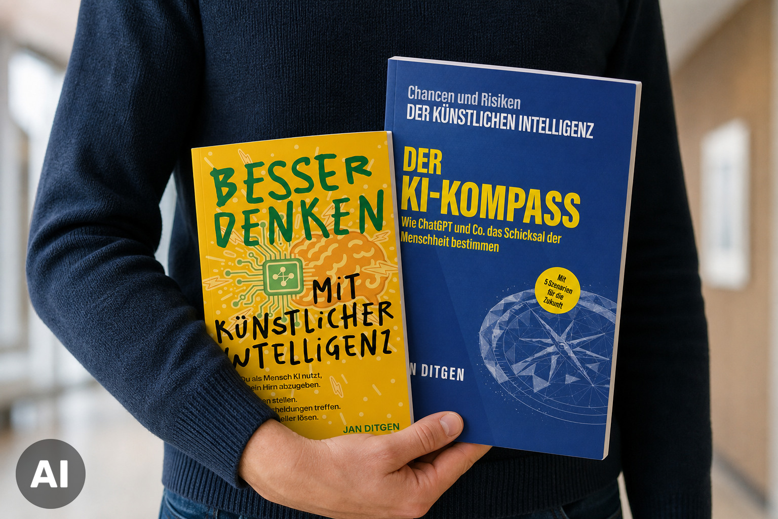 Die KI-Fachbücher von Jan Ditgen