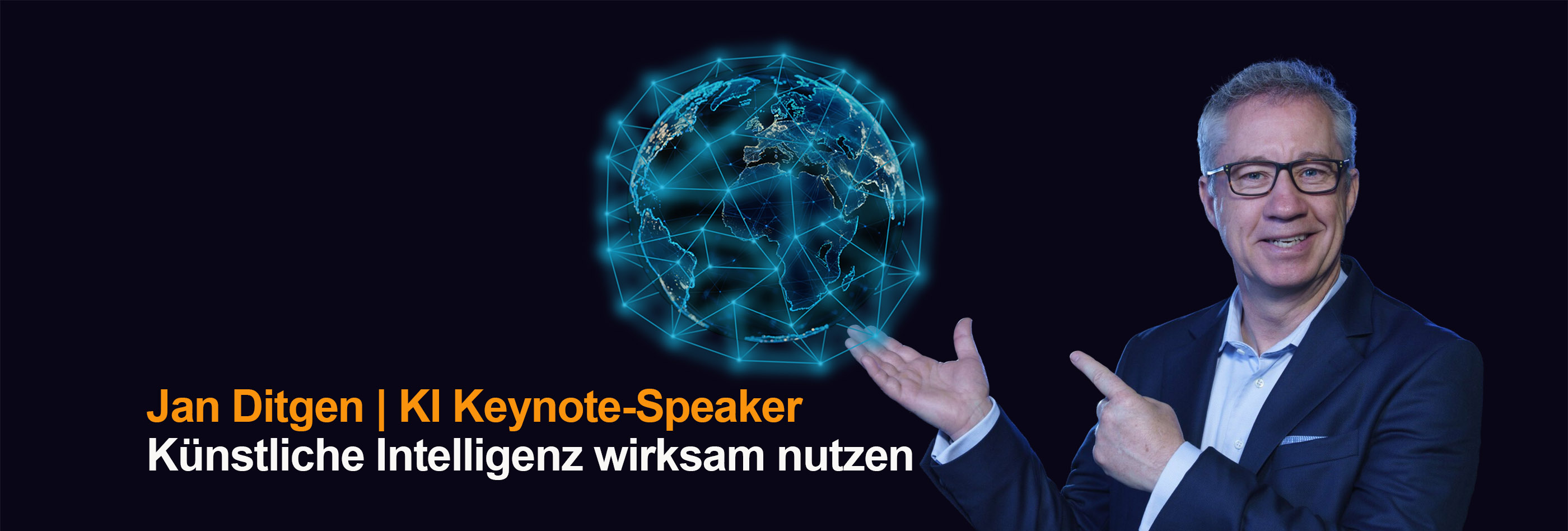 Redner Jan Ditgen, der KI-Erklärer