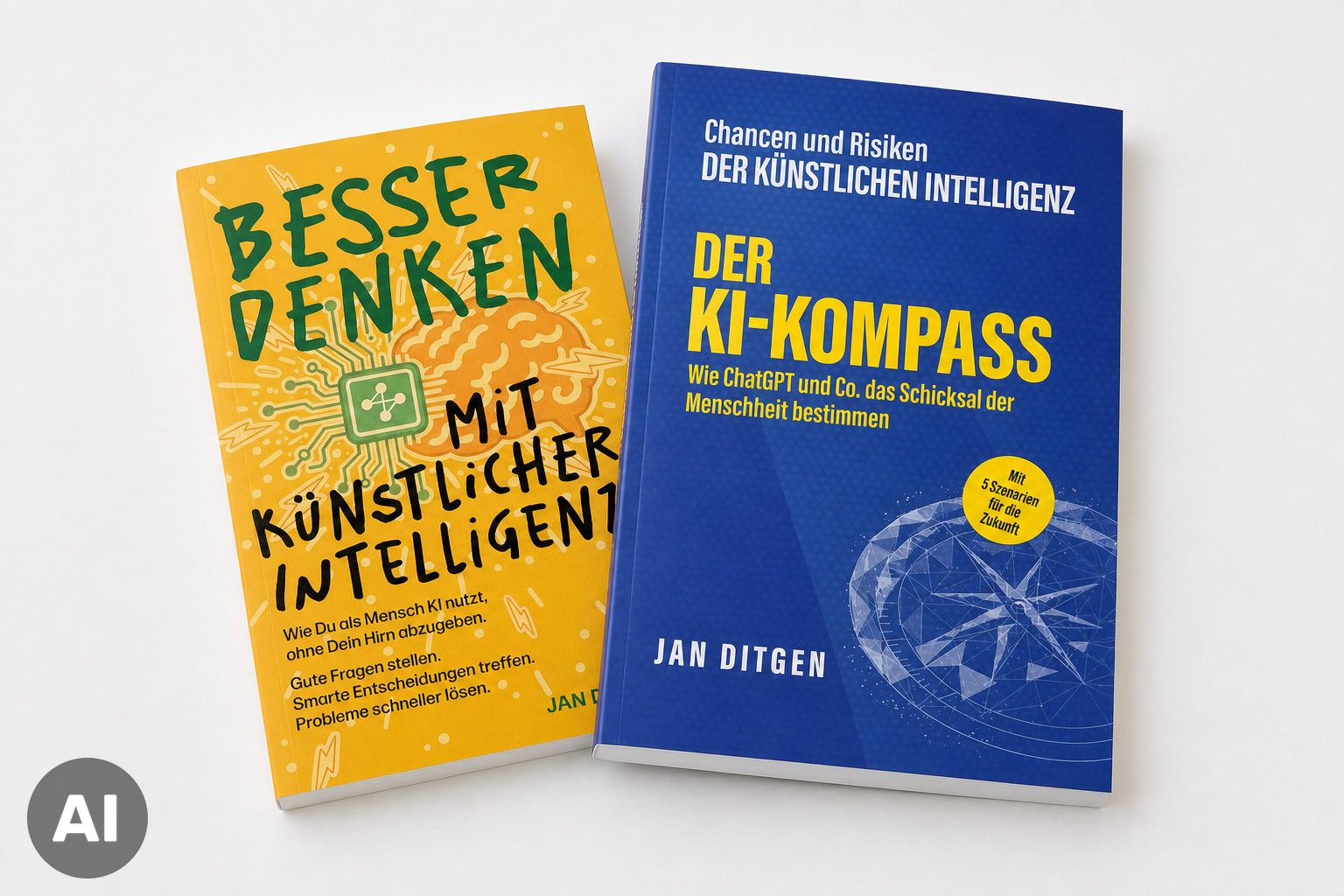 Les ouvrages de Jan Ditgen consacrés à l’intelligence artificielle